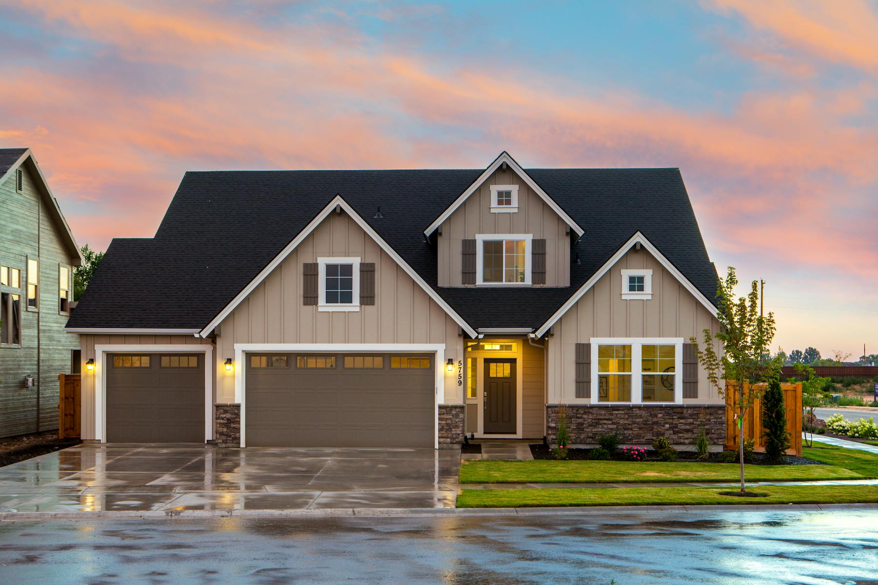 Rio Grande Valley home protected from rain by seamless gutters